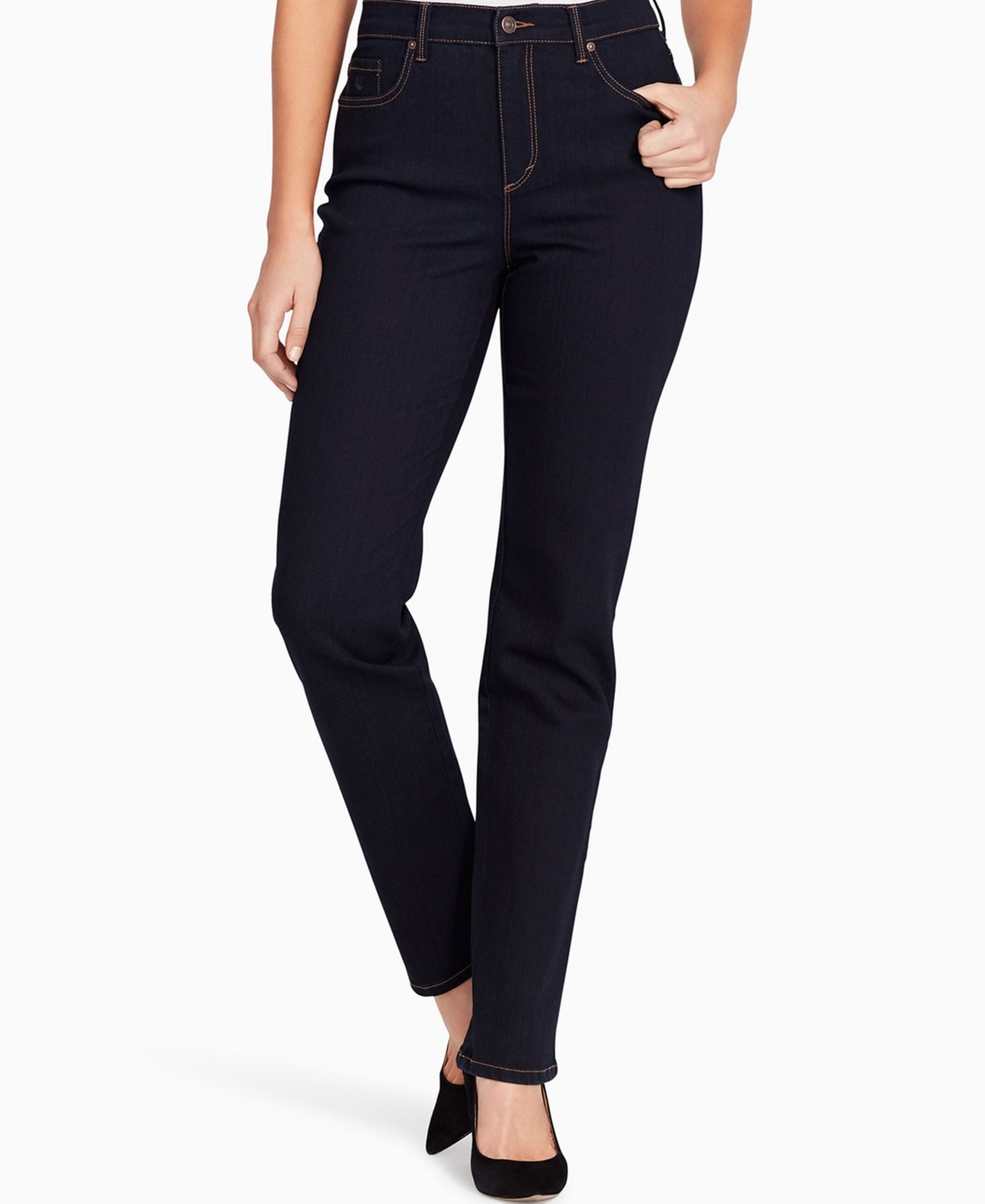 Women's Amanda Classic Straight Jeans, in Regular, Short & Long - Madison Wash