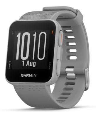 Garmin Unisex Approach S10 Powder Gray Silicone Strap Smart Watch