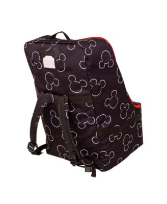 Disney Baby Ultimate Padded Backpack Car Seat Travel Bag, Mickey
