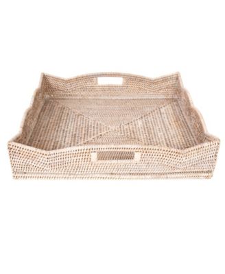 Artifacts Trading Company Scallop Collection Square Tray