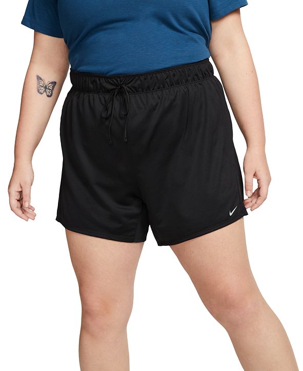 dri fit plus size shorts