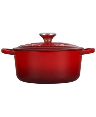 2-Qt. Signature Enameled Cast Iron Round Dutch Oven