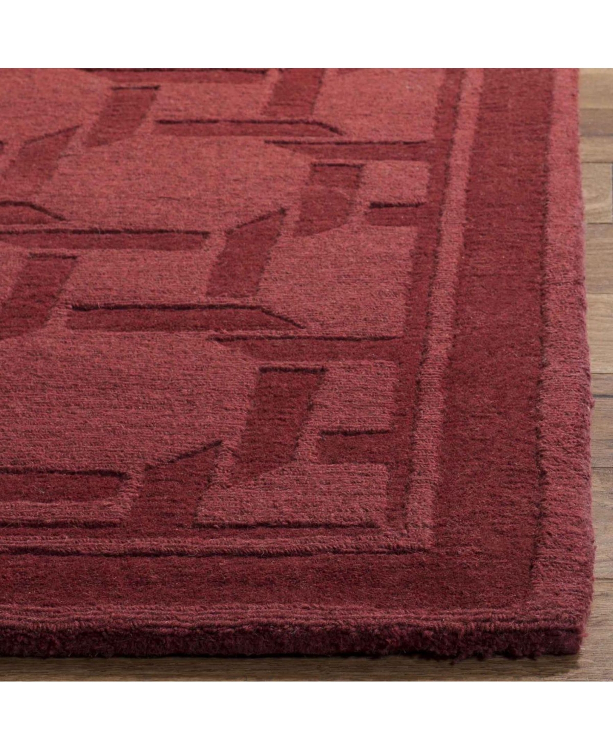 Martha Stewart Collection Resort Weave MSR4549BArea Rug - Red