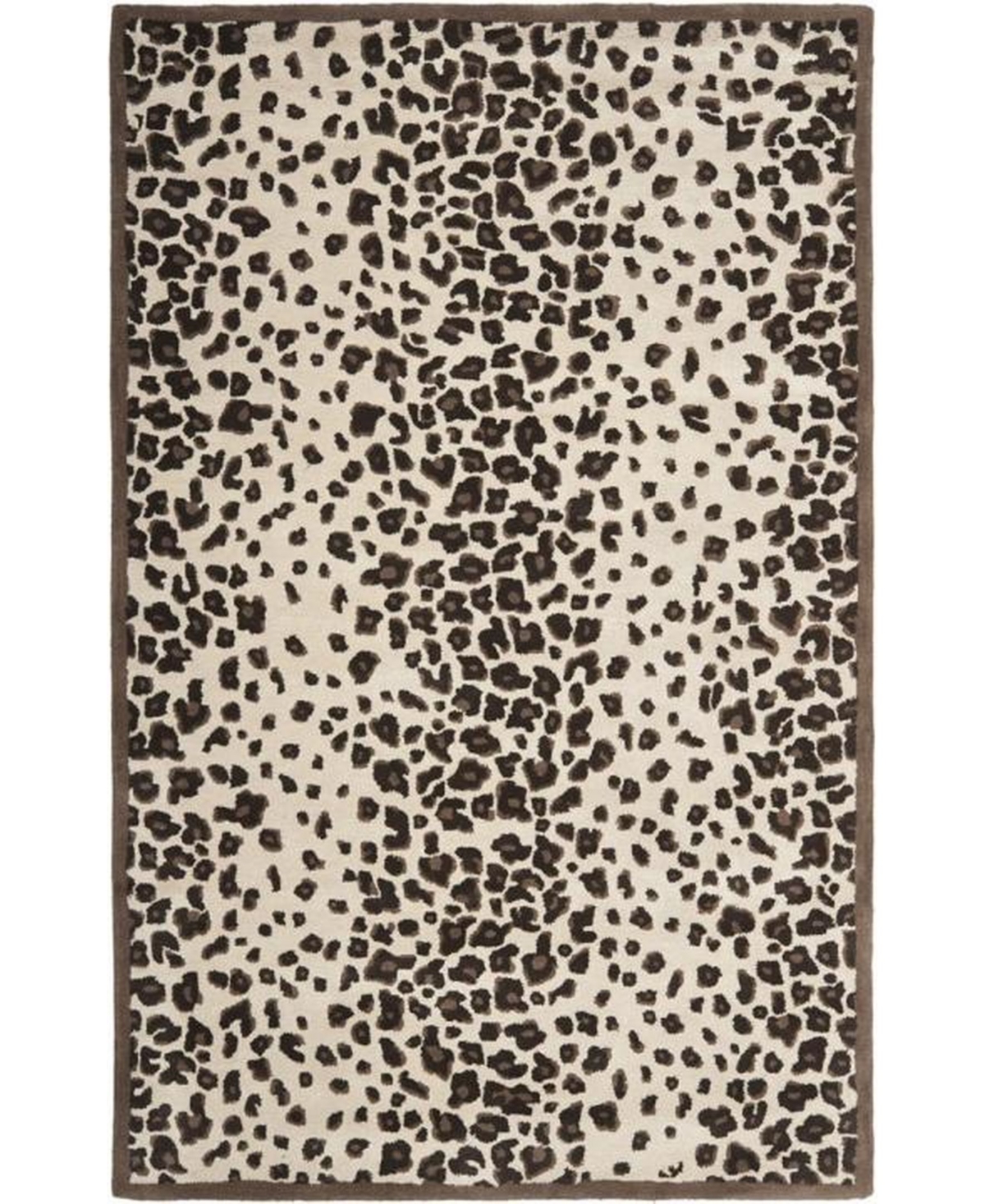 Martha Stewart Collection Kalahari MSR3621C Cocoa 4' x 6' Area Rug - Cocoa