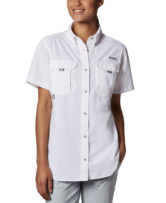Columbia Women's PFG Bahamas short sleeve shirt - Macy's