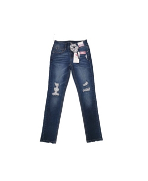 image of Imperial Star Big Girls Fashion Jeans with Scrunchie