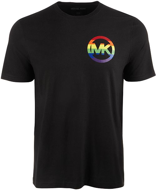 Michael Kors Men S Cotton Pride Logo T Shirt Reviews Pajamas Lounge Sleepwear Men Macy S