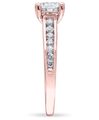 Diamond (1-1/2 ct. t.w.) Channel-Set Bridal Set in 14K White, Yellow or Rose Gold