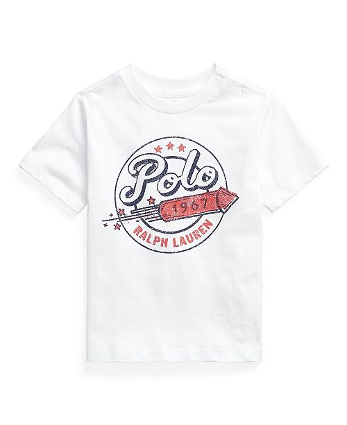 Polo Ralph Lauren Baby Boy Cotton Jersey Graphic Tee Reviews