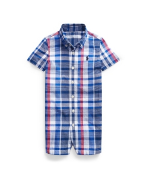 Ralph Lauren Baby Boy Cotton Madras Shortall