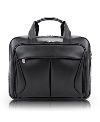 Pearson Expandable Double Compartment Laptop Briefcase