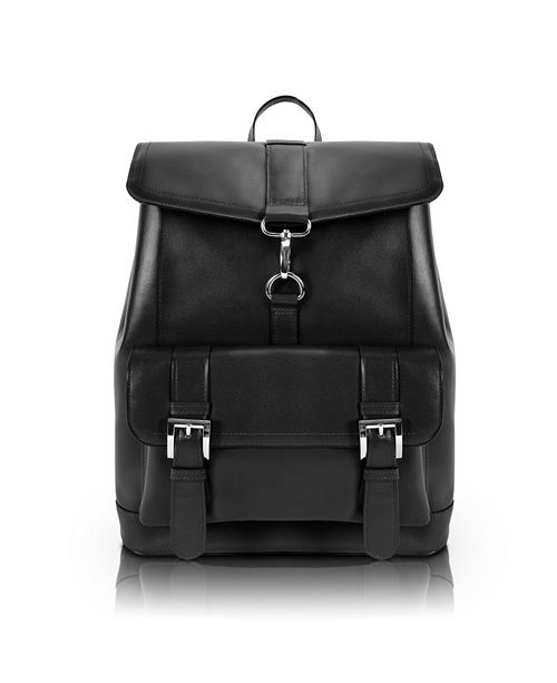 McKlein Hagen Leather Laptop Backpack & Reviews - Laptop Bags ...