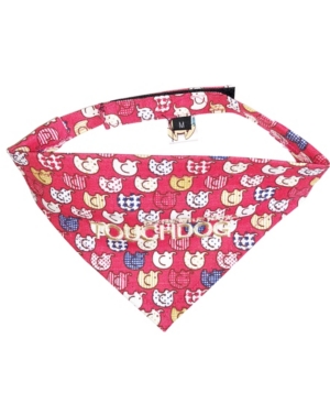 Touchdog 'Bad-to-the-Bone' Elephant Patterned Fashionable Stay-put Bandana Large