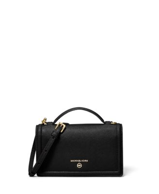 michael kors phone crossbody bag black