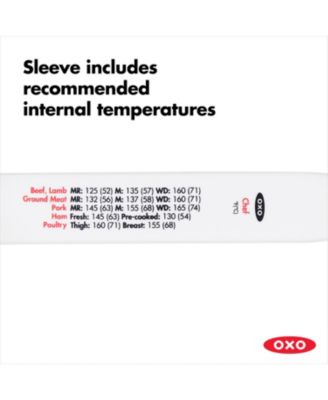 What sets the Oxo Digital Instant-Read Thermometer apart is its incredible speed. It provides instant readings, making it perfect for busy kitchens. Additionally, it boasts a wide temperature range, allowing you to measure the temperature of hot and cold foods alike. From checking the doneness of your roast beef to ensuring the perfect milk temperature for your latte, this thermometer has got you covered.