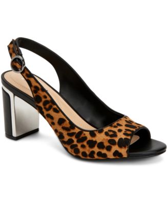 Leopard Heels - Macy's