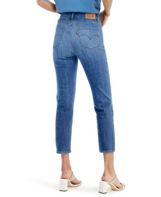 Levi's Women's 724 Straight-Leg Cropped Jeans & Reviews - Jeans - Women ...