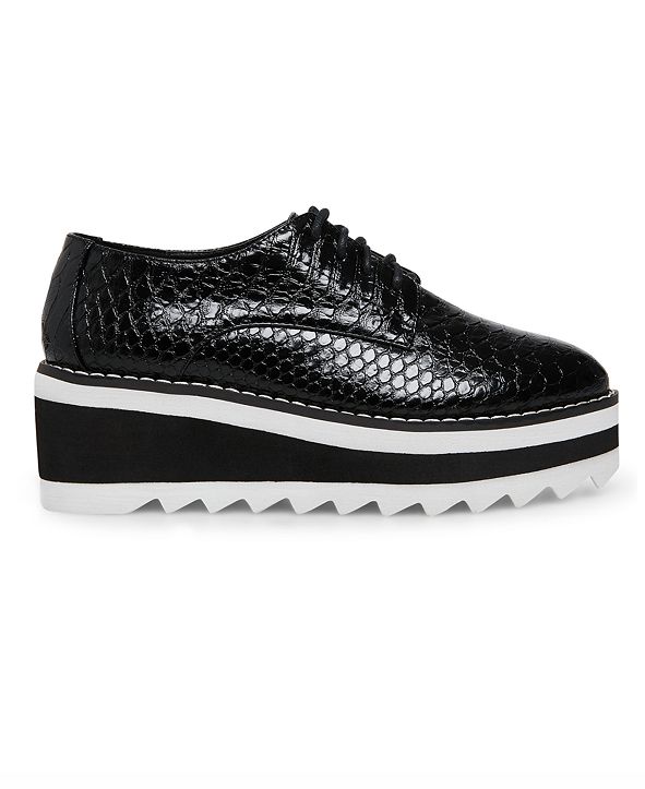 Madden Girl Marshall Flatform Lug Sole Oxfords & Reviews Flats