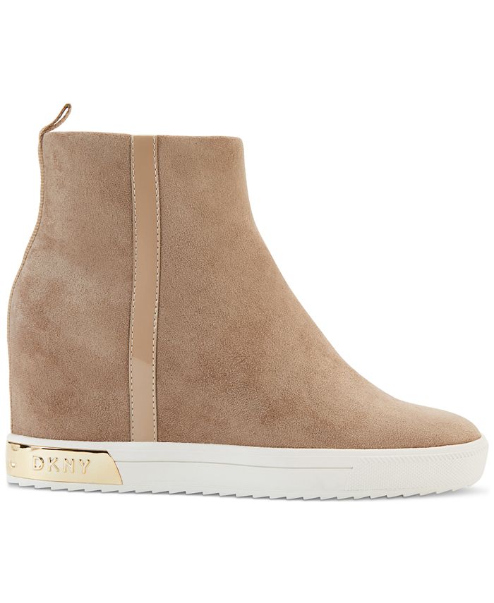 dkny cali wedge sneaker