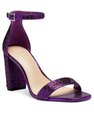 purple sandals size 11