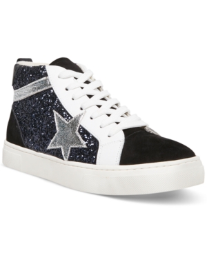 image of Steven New York Women-s Redding Lace-Up High-Top Sneakers