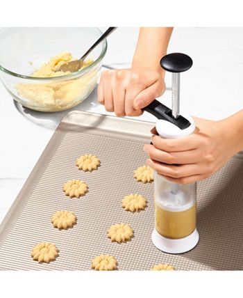 OXO Cookie Press with Disk Storage Case - Fante's Kitchen Shop - Since 1906