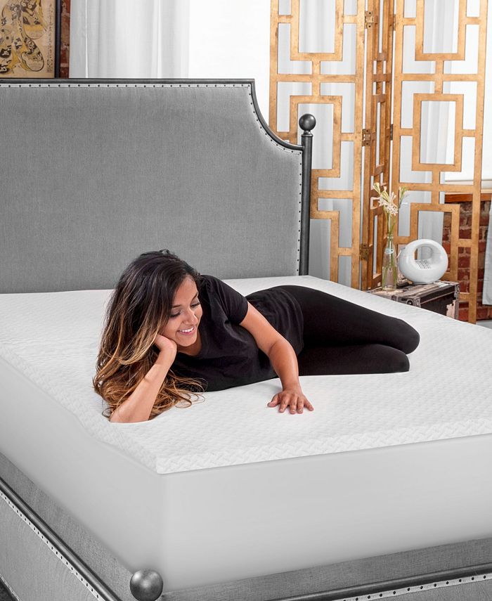 SensorPEDIC 1.5" Coolest Comfort Bed Topper Twin Macy's