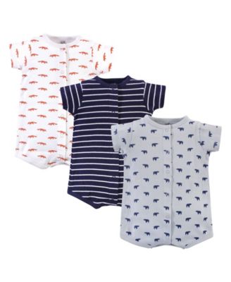Baby Boys Natural Cotton Jumpsuits