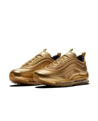 Nike Men's Air Max 97 Gold Medal Casual Sneakers from Finish Line - Macy's