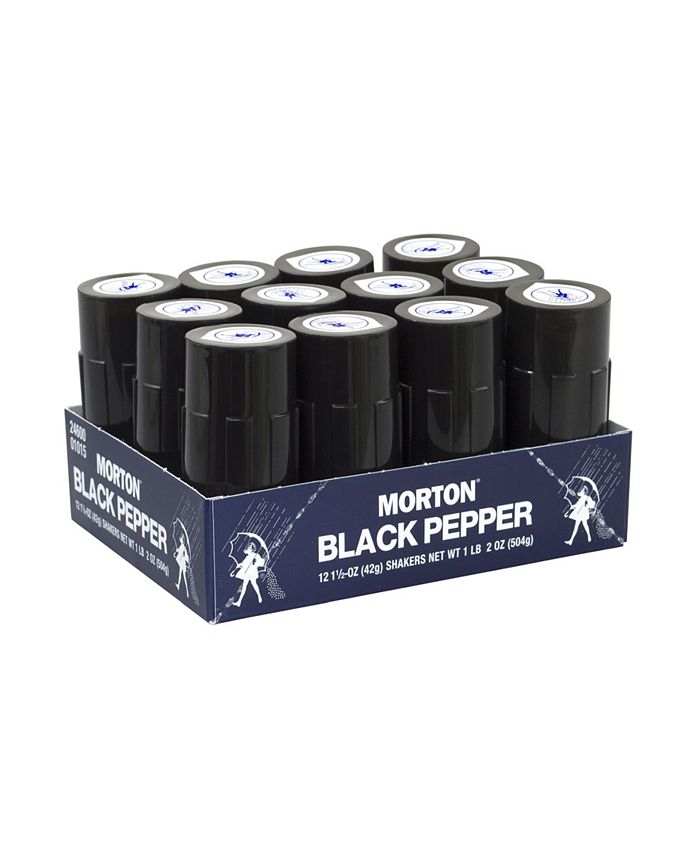 Morton RestaurantStyle Black Pepper Shakers, 12 Count Macy's
