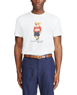 Polo Ralph Lauren Men's Big & Tall Polo Bear Logo Graphic T-Shirt