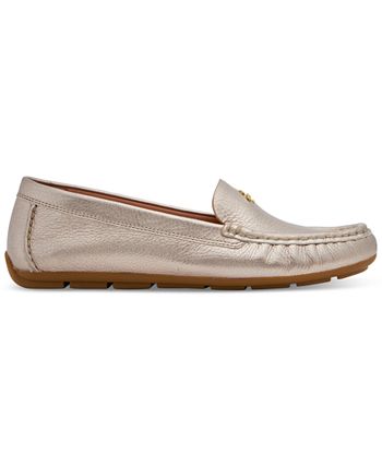 coach marley driver loafers blue