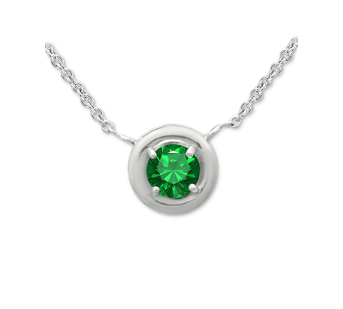 Giani Bernini Green Cubic Zirconia Framed 16
