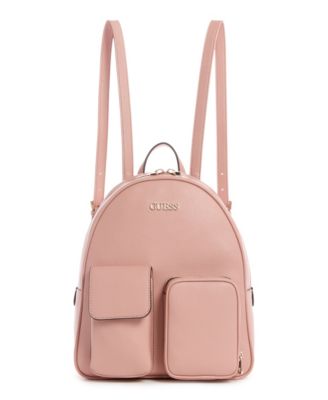 guess pink backpack