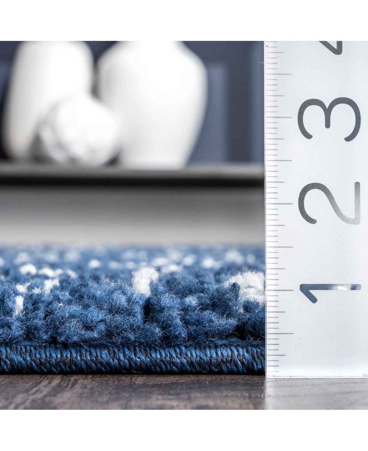 nuLoom Mackie GCDI03DArea Rug - Blue