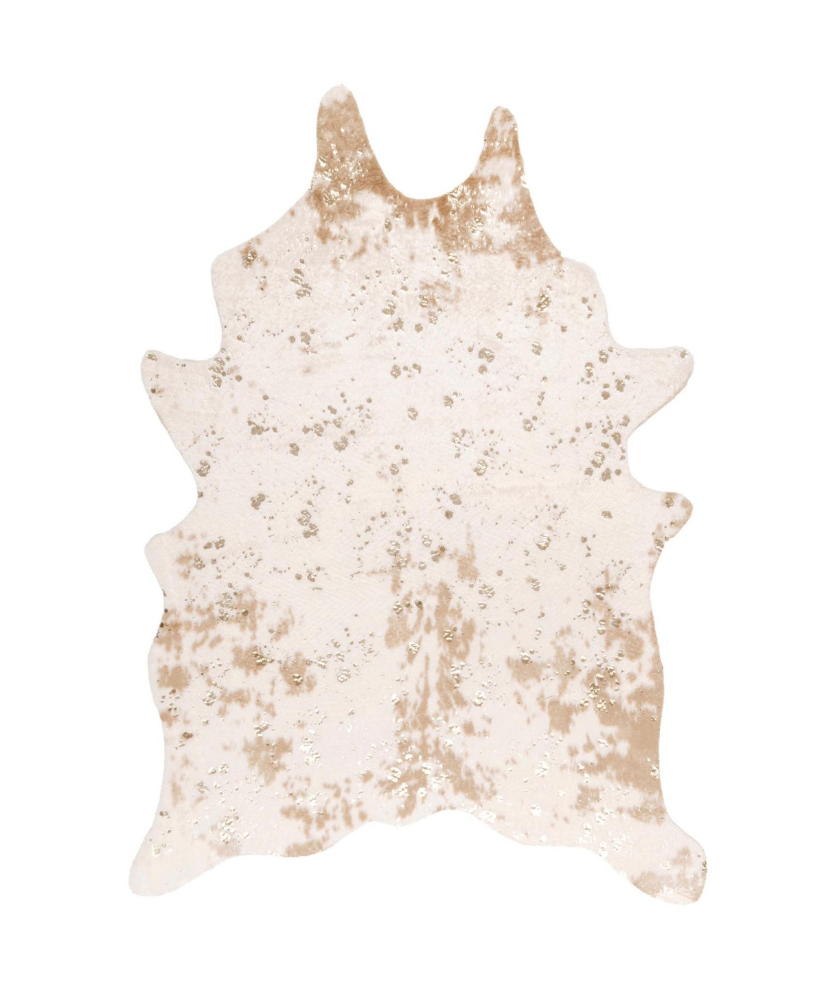 nuLoom Iraida BIBR01A Ivory 5'9in x 7'7in Area Rug - Off White