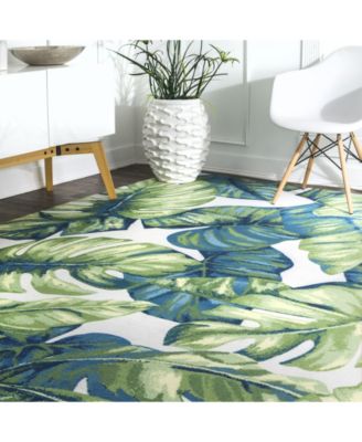Lisa HJOA04A Multi 5' x 8' Outdoor Area Rug