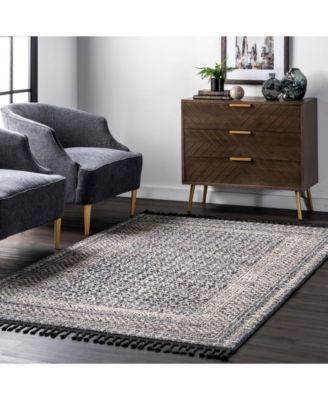 nuLoom Claudia STGL03B Multi 5' x 8' Area Rug - Macy's
