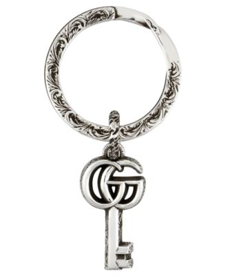 Gucci - Key & Double G Key Chain in Sterling Silver