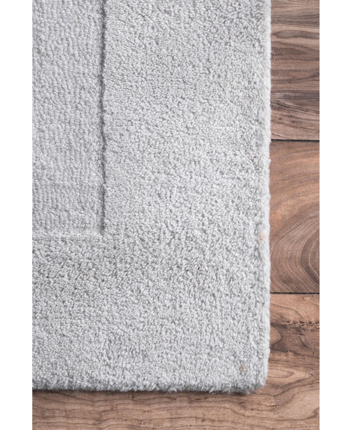 nuLoom Zamora MTVS177BArea Rug - Silver