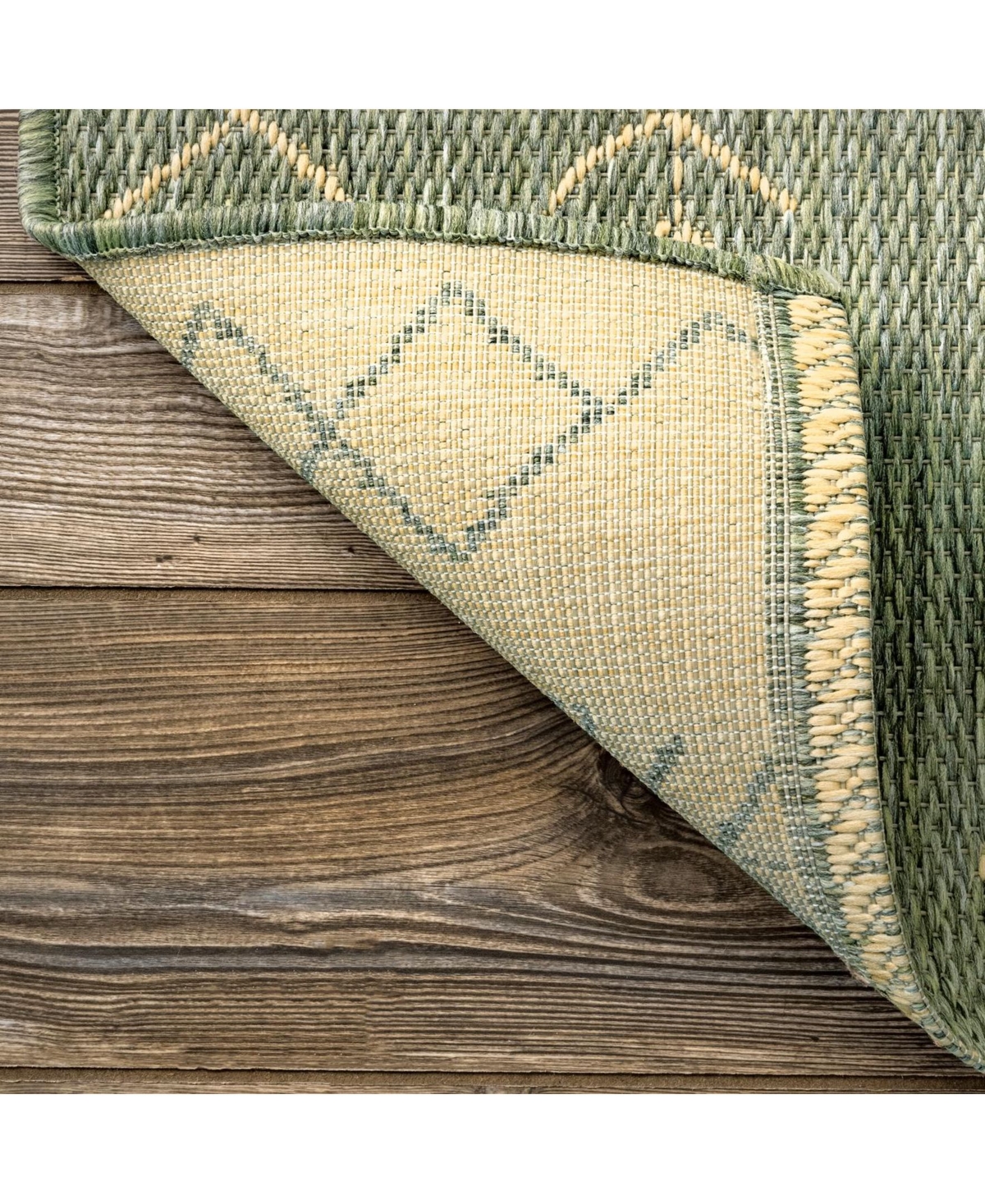 nuLoom Serna OWDN23EOutdoor Area Rug - Sage