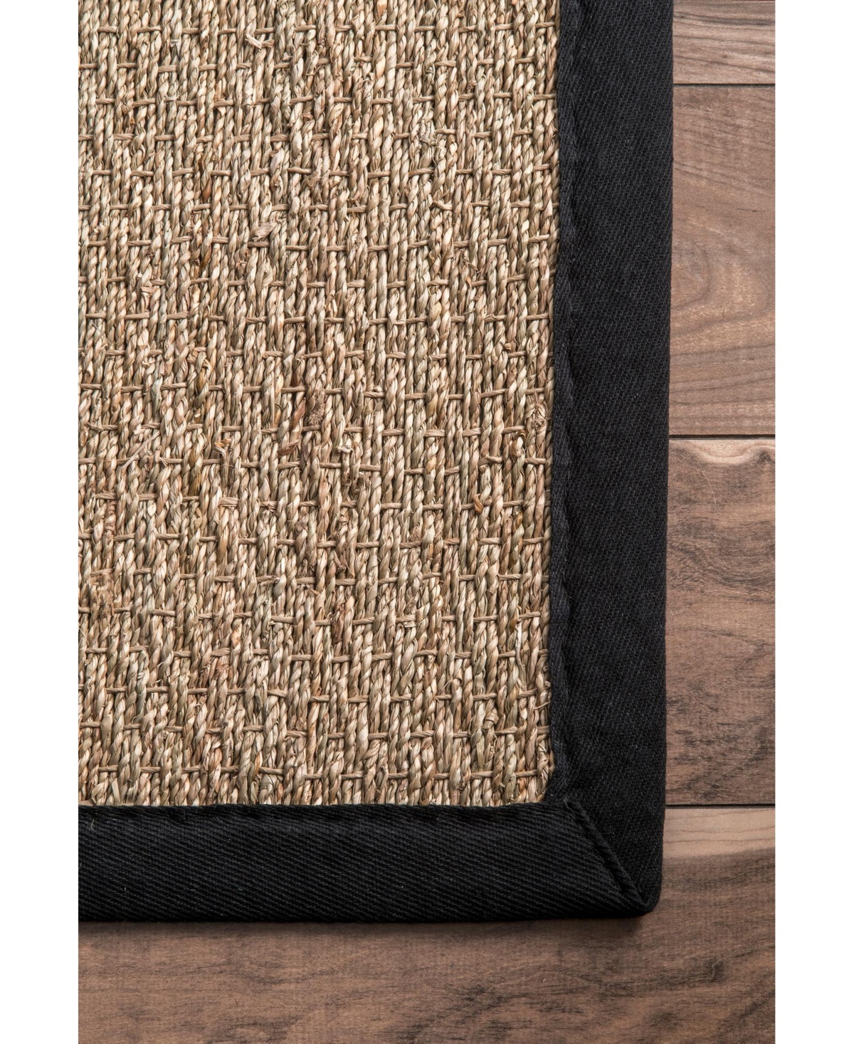 nuLoom Elijah BHSG01CArea Rug - Black