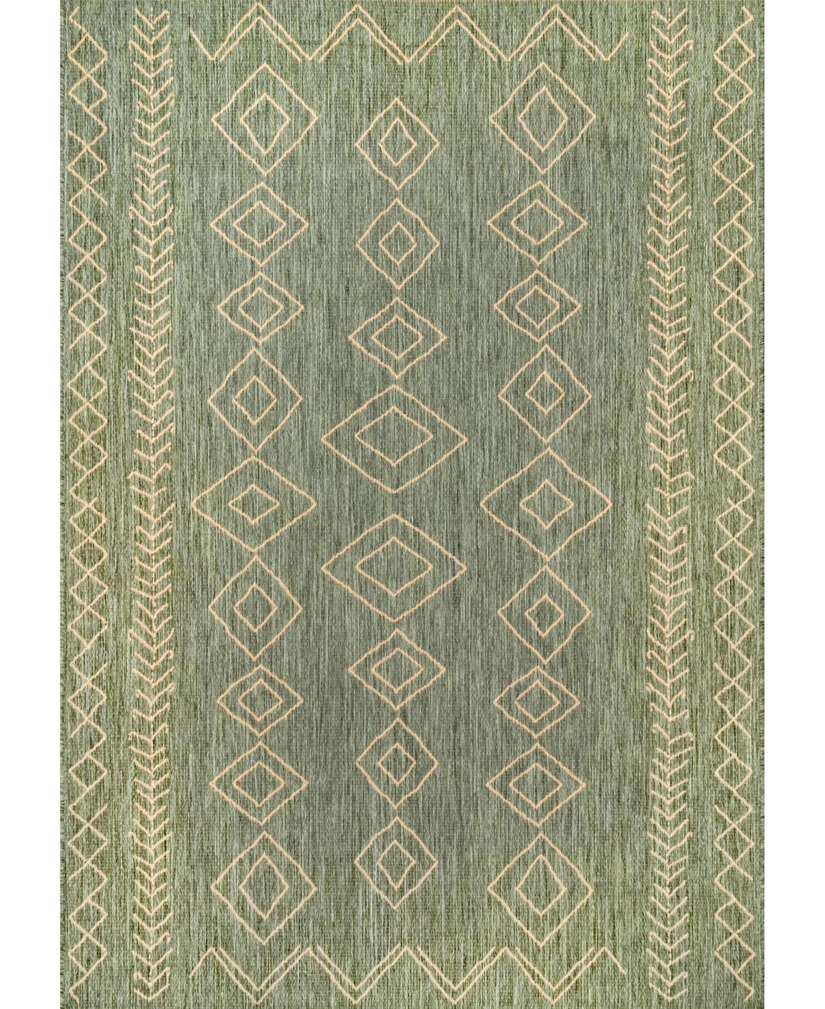 nuLoom Serna OWDN23E Sage 7'6in x 10'9in Outdoor Area Rug - Sage