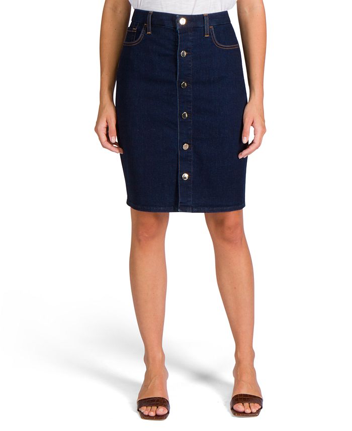 Denim pencil skirts macy's top