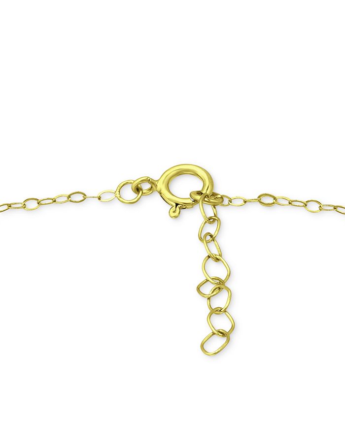 Giani Bernini - Cubic Zirconia Wing Chain Ankle Bracelet