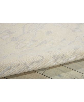 Elan ELN01 Ivory 5'6" x 8' Area Rug