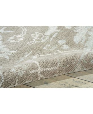 Elan ELN05 Gray 5'6" x 8' Area Rug