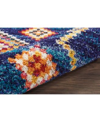 CLOSEOUT! Nomad NMD04 Aqua 7'10" x 10'6" Area Rug