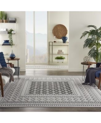 Key Largo KLG02 Onyx 7'10" x 9'10" Outdoor Area Rug