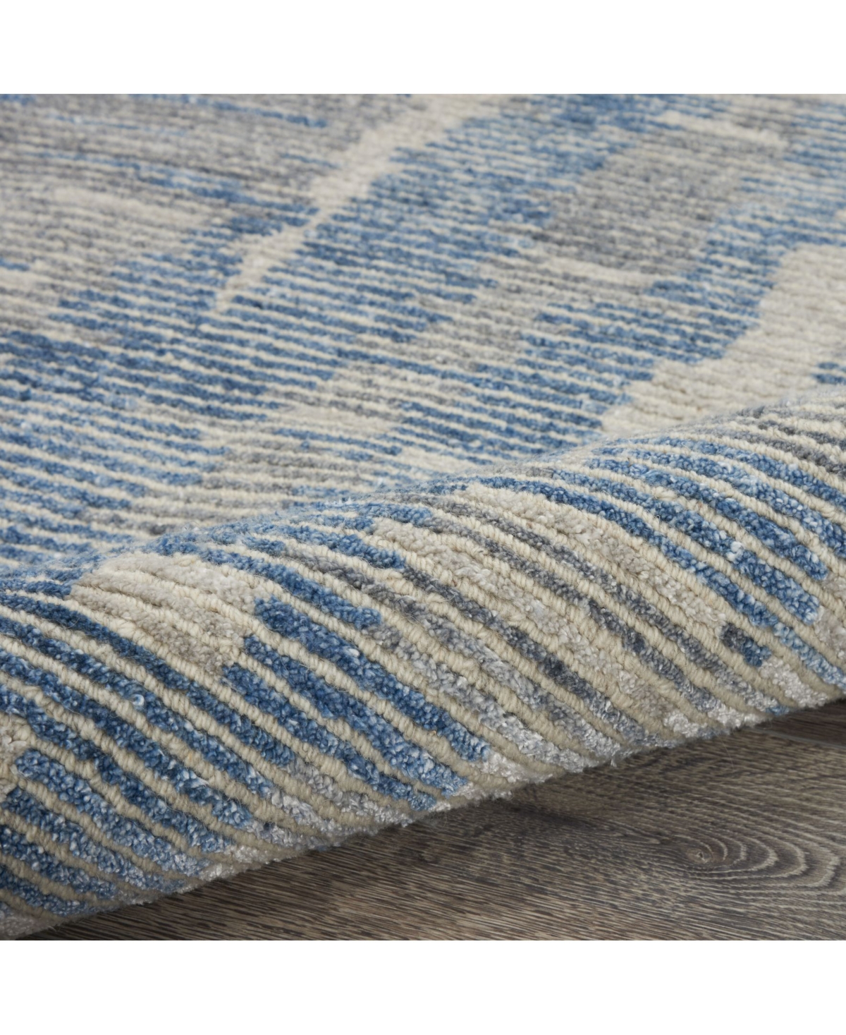 Nourison Home Ellora ELL01 Blue 8'6" x 11'6" Area Rug